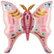 dekoracja na urodziny dzien dziecka duzy balon foliowy motyl rozowy do girland 27 shp
