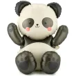 dekoracja na urodziny dzungla party balon foliowy stojacy urocza panda 37 shp