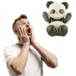 dekoracja na urodziny dzungla party balon foliowy stojacy urocza panda 37 shp