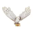 dekoracja na urodziny halloween stojacy balon foliowy xl harry potter hedwiga 128x78 cm shp