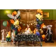 dekoracja na urodziny halloween stojacy balon foliowy xl harry potter hedwiga 128x78 cm shp