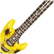 dekoracja na urodziny koncert festiwal dmuchaniec gitara elektryczna zolta 106 cm