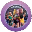dekoracja na urodzny prezent balon foliowy k pop demon hunters 18 rnd