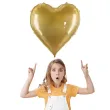 dekoracja na wesele rocznice slubu balon foliowy serce xl zloty prezent na walentynki 63