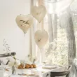 dekoracja na wesele slub rocznice balony foliowe mr i mrs maz i zona kremowe 18 2 szt
