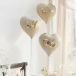 dekoracja na wesele slub rocznice balony foliowe mr i mrs maz i zona kremowe 18 2 szt