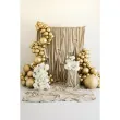 dekoracja na wesele slub urodziny balon xl glossy metaliczny zloty 24 x1