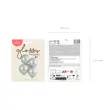 dekoracja na wesele slub urodziny balony glossy metaliczne srebrne 18 x5