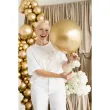 dekoracja na wesele slub urodziny balony glossy metaliczne zlote 12 x50