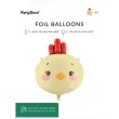 dekoracja na wiejskie party farma balon foliowy wiejskie zwierzeta kurczak