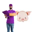 dekoracja na wiejskie party farma balon foliowy wiejskie zwierzeta swinka