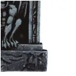 dekoracja nagrobek gargulca guirca 52x35 cm