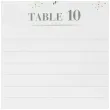 dekoracja numerki na stol od 1 do 10 santex 21 cm 10 szt
