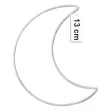 dekoracja obrecz ksiezyc biala dekorlamp 13 cm