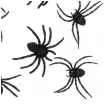 dekoracja pajaki czarny boland 12 szt