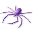 dekoracja pajaki deluxe fioletowy 3 szt