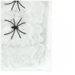 dekoracja pajeczyna halloweenowa biala partypal 200 g