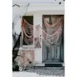 dekoracja pajeczyna slady krwi bialy partydeco 980 x 72 cm
