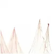 dekoracja pajeczyna slady krwi bialy partydeco 980 x 72 cm