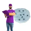 dekoracja pajeczyna xxl z pajakami smiffys 550 g