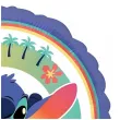 dekoracja prezent na urodziny dzien dziecka balon foliowy stitch aloha 18 rnd