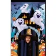 dekoracja przejscie dynie i duchy halloween guirca 240x145 cm