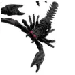 dekoracja skorpiony czarna carnival toys 13cm 3 szt