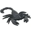 dekoracja skorpiony czarny guirca 6 cm 8 szt