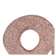 dekoracja stojaca brokatowa liczba 80 rozowe zloto santex 10 cm