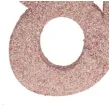 dekoracja stojaca brokatowa liczba 80 rozowe zloto santex 10 cm