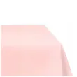 dekoracja stolu na baby shower urodziny obrus syntetyczny monokolor rozowy jasny 137x183 cm