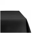 dekoracja stolu na halloween urodziny obrus syntetyczny monokolor czarny 137x183 cm