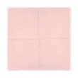 dekoracja stolu na urodziny baby shower serwetki papierowe monokolor rozowe jasne 33 cm x20