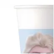 dekoracja stolu na urodziny dzien dziecka kubeczki papierowe frozen elsa i anna kraina lodu