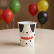 dekoracja stolu na urodziny kubeczki papierowe pieski 220 ml 6 szt