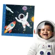dekoracja stolu na urodziny serwetki papierowe kosmos astronauta jednorazowe 20 szt
