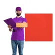dekoracja stolu na urodziny serwetki papierowe monokolor czerwone 33 cm 20 szt