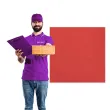 dekoracja stolu na urodziny serwetki papierowe monokolor czerwone 33 cm 20 szt