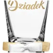 dekoracja stolu na wesele oszukany slubny kieliszek do wodki dziadek z kokardka 25 ml