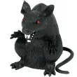 dekoracja szczur drapiezca czarna amscan 23 cm
