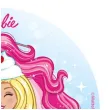 dekoracja tortu oplatek barbie 20 cm dekora