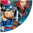 dekoracja tortu oplatek bc druzyna avengers 20 cm dekora