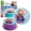 dekoracja tortu oplatek bc frozen 16 cm dekora