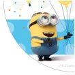 dekoracja tortu oplatek bc minionki 16 cm dekora