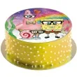 dekoracja tortu oplatek spongebob 20 cm dekora