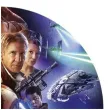 dekoracja tortu oplatek star wars 20 cm dekora