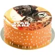 dekoracja tortu oplatek star wars 20 cm dekora