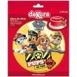 dekoracja tortu oplatek wafel paw patrol 20 cm dekora