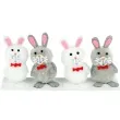 dekoracja wielkanoc kroliczki aliga 6 cm 4 szt