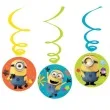 dekoracja wiszaca swiderki szalone minionki amscan 6 szt